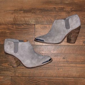 Suede Booties
